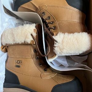 UGG Tan and Black Adirondack Boot III